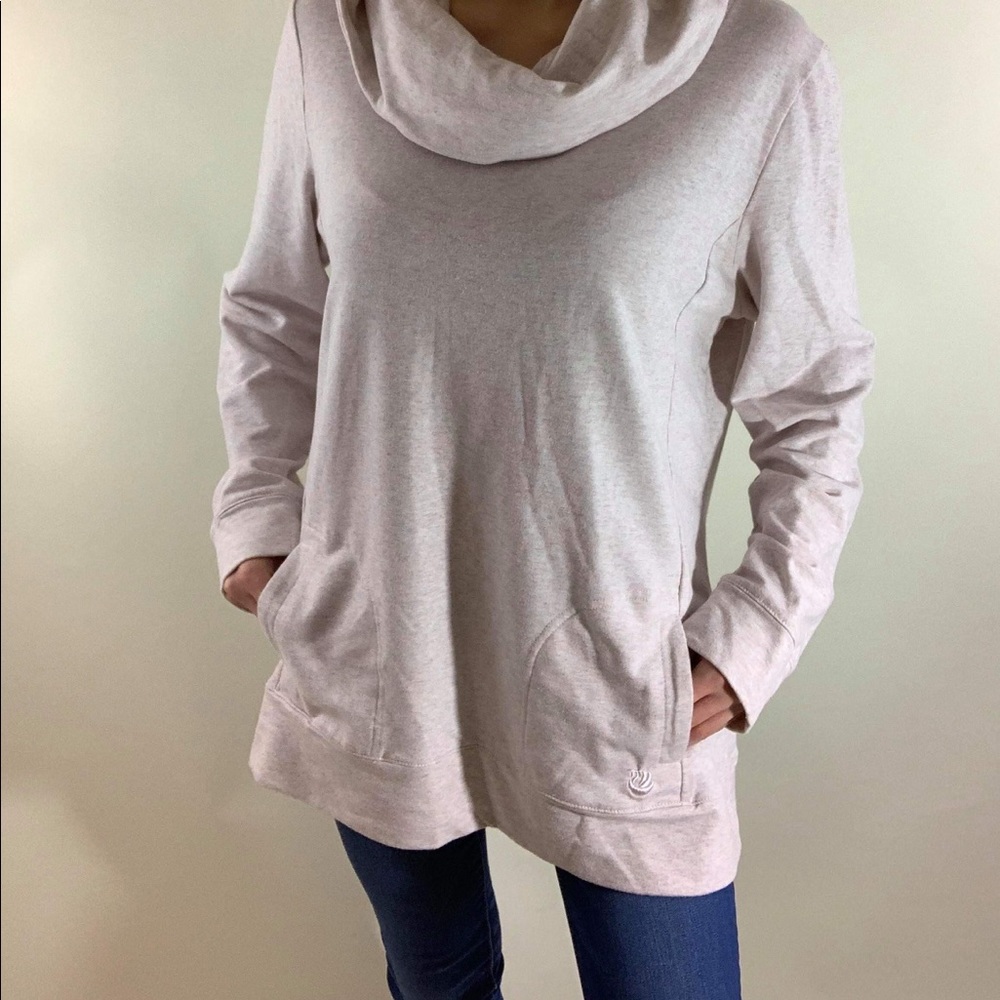 GVS cowl neck pullover sweatshirt